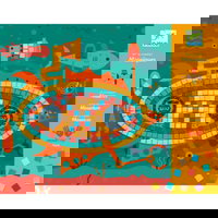 Mozaic Djeco, La volan, Djeco