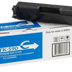 Toner pentru Kyocera, TK590C, cyan, 5000 pagini