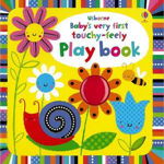 Carte pentru copii, Usborne, Baby's very first touchy-feely Playbook, 0+ ani