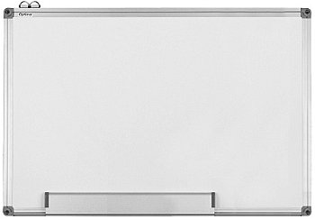 Tabla magnetica - whiteboard, rama din aluminiu, 120 x 90cm, OPTIMA, OPTIMA