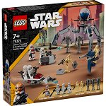 LEGO Star Wars: Pachet de lupta Clone Trooper si droid de lupta 75372, 7 ani+, 215 piese