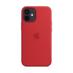 Husa Apple iPhone 12 mini Silicone Case with MagSafe (PRODUCT)RED