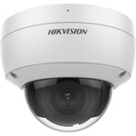 Camera supraveghere IP Dome Hikvision DS-2CD1143G0-IUF2C, 4 MP, IR 30 m, 2.8 mm, slot card, microfon, PoE, HikVision