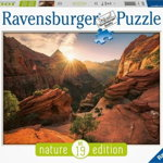 Puzzle Ravensburger - Parcul National Zion Sua, 1000 piese, Ravensburger