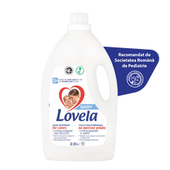 Detergent lichid pentru rufe albe, 2900 ml, Lovela Baby
