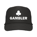 Sapca personalizata Gambler - Negru, 1