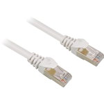 Patchcord S/FTP Cat6 3m White, Sharkoon