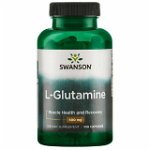 L- Glutamina, 500mg, 100cps - Swanson, SWANSON