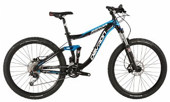 Bicicleta Mtb Devron Zerga Fs6.7 M Negru/Albastru 27.5 Inch