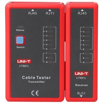 
Tester Cablu UNI-T UT681L RJ45, RJ11
