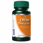 Crom Natural DVR Pharm 60 capsule (TIP PRODUS: Suplimente alimentare, Concentratie: 500 mg), DVR Pharm