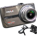 Camera auto DVR iUni Dash 66G, Touchscreen, Display IPS 3.5 inch, Dual Cam, Full HD, WDR, 170 grade, by Anytek