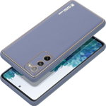 Husa OEM LEATHER Husa din piele pentru SAMSUNG Galaxy A34 5G albastru, OEM