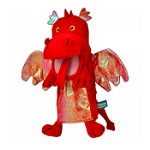 Marioneta de mana dragonul rosu Fiesta Crafts