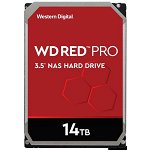 Western Digital HDD 14TB, Red Plus, 7.200 rpm, buffer 512 MB, pt NAS