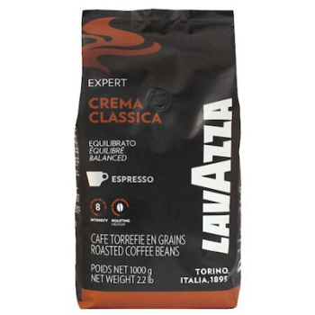 Cafea Boabe Lavazza Crema Classica Expert, 1 kg, 6 Buc/Bax