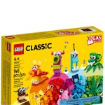 LEGO Classic: Monstri creativi 11017, 4 ani+, 140 piese