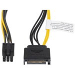 Cablu alimentare SATA 15 pini la PCI Express 6 pini