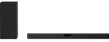 Soundbar LG SN5Y, 2.1, 400W, Bluetooth, Subwoofer Wireless, Dolby Digital (Negru)