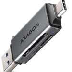 Cititor Carduri CRE-DAC Superspeed USB-C + USB-A SD microSD UHS-I, AXAGON