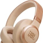 Casti JBL Over-Ear, Live 770NC Sand, JBL