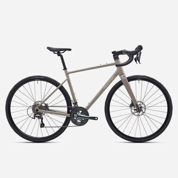 Bicicletă de șosea Shimano Tiagra 2x10v, EDR AF2 Bej