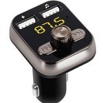 Modulator FM, Bluetooth V4.0, Hands-free, 2x port USB, display LED