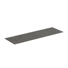 Blat ceramic pentru lavoar Ideal Standard Atelier Conca finisaj gri deschis 120 cm, Ideal Standard