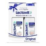 Set ingrijire corp LACTOVIT Lactooil: Gel de dus, 600ml + Crema de corp, 400ml