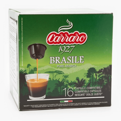 Carraro Brasile capsule compatibile Dolce Gusto 16 buc, Carraro