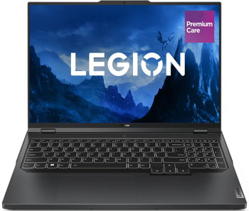 Lenovo Laptop Gaming Lenovo Legion 5 Pro 16ARX8, AMD Ryzen 9 7945HX, 16 inch WQXGA, 32GB RAM, 1TB SSD, nVidia RTX 4070 8GB, Free DOS, Gri, Lenovo