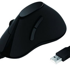 Mouse Optic Vertical LogiLink, USB, Black