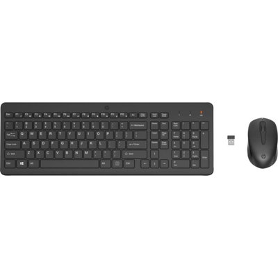 Kit Tastatura + Mouse 330 Wireless Negru, HP