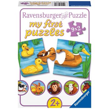 Puzzle Animale Adorabile, 9X2 Piese, Ravensburger