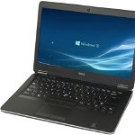 Laptop Refurbished Dell Latitude E7440 Intel Core i5-4210U CPU 2.40GHz 4GB DDR3 256GB SSD MSATA 14inch 1366x768 Webcam, Dell