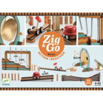 Zig & Go Djeco set de constructie trasee 52 piese muzica