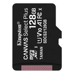 Card de memorie KINGSTON Canvas Select Plus 100R  SDCS2/128GBSP, microsSDXC, 128 GB, Clasa 10, UHS-I