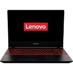 Laptop Gaming Lenovo Legion Y7000 cu procesor Intel® Core i5-9300H pana la 4.10 GHz, 15.6", Full HD, IPS, 8GB, 256GB SSD M.2, NVIDIA GeForce GTX 1650 4GB GDDR5, Free DOS, Black