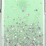 Wozinsky Wozinsky Star Glitter błyszczące etui pokrowiec z brokatem iPhone 12 mini zielony, Wozinsky