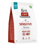 BRIT Care Sensitive, XS-XL, Vânat, hrană uscată fără cereale câini, sistem digestiv, 1kg, Brit
