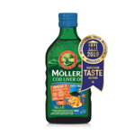 Omega 3 ulei ficat de cod cu aroma de tutti-frutti pentru copii