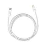 Cablu de date, Baseus, USB-C to Lightning, 20W, 100cm, Alb