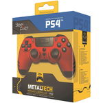 Controller wireless SteelPlay MetalTech pentru PlayStation 4 rosu