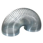 Arc de metal Slinky Keycraft, alama argintie, 6 cm, 3 ani+, Keycraft
