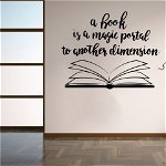 A book is a magic portal, 