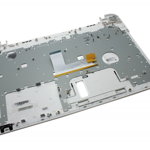 Tastatura Toshiba Satellite L50-B alba cu Palmrest alb fara touchpad, Toshiba