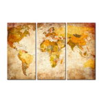 Hartă decorativă a lumii Bimago Antique Travel 90 x 60 cm