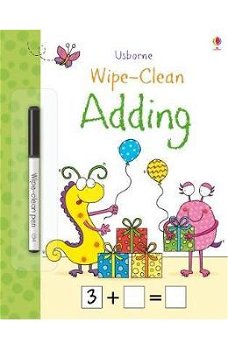 Wipe-Clean Adding, Jessica Greenwell