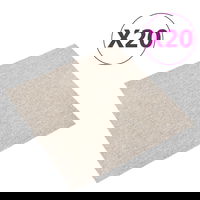 Gossi placi de pardoseala, 20 buc., bej deschis, 50 x 50 cm, 5 m2, Gossi