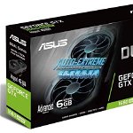 Placa video ASUS GeForce GTX 1660 SUPER Evo Advanced Dual, 6GB, GDDR6, 192-bit